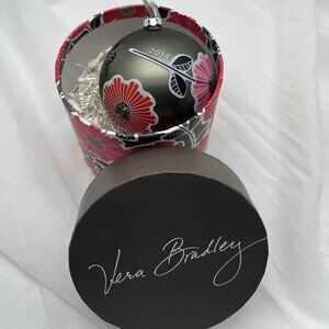 Vera Bradley Vintage Retired "Cheery Blossom" Ornament 2014 NIB